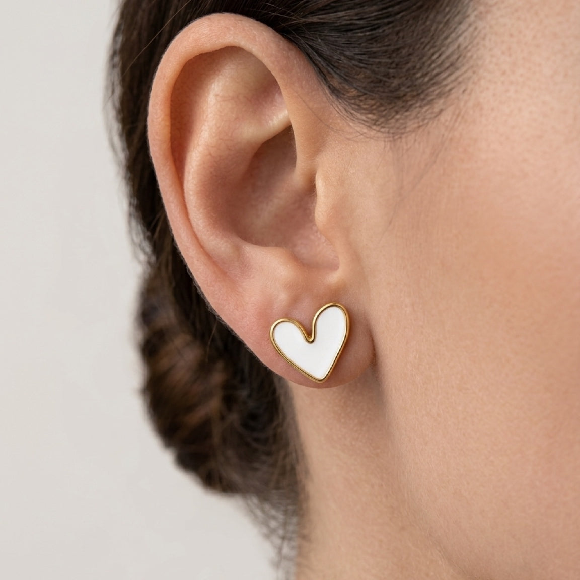 Margot Heart Studs