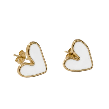 Margot Heart Studs