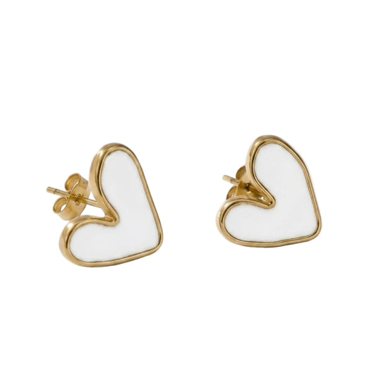 Margot Heart Studs