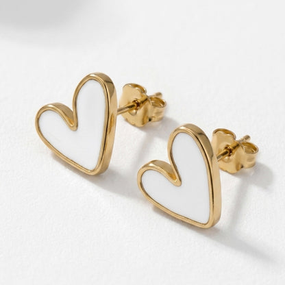 Margot Heart Studs