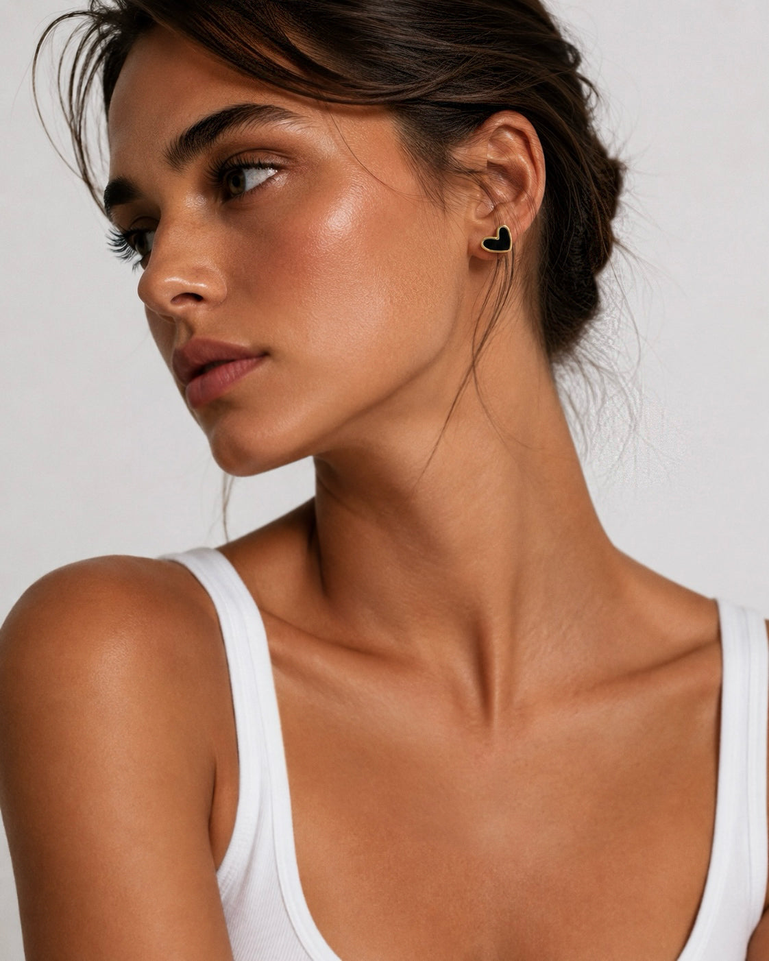 Emily Heart Studs