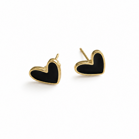 Emily Heart Studs