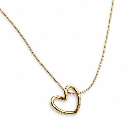 Jennifer Open Heart Necklace